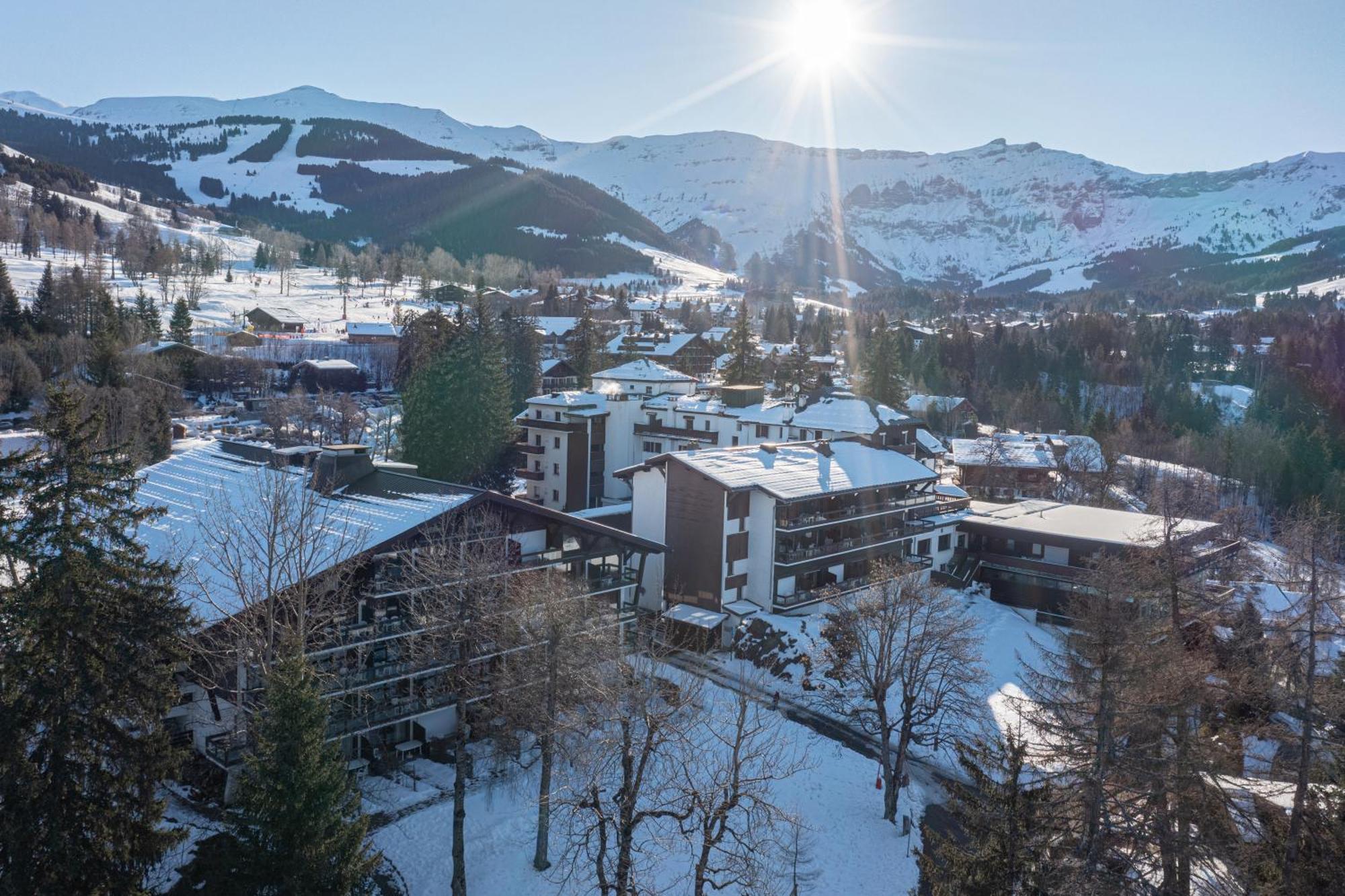 Résidence Pierre&Vacances Le Mont d'Arbois Megève Exterior foto