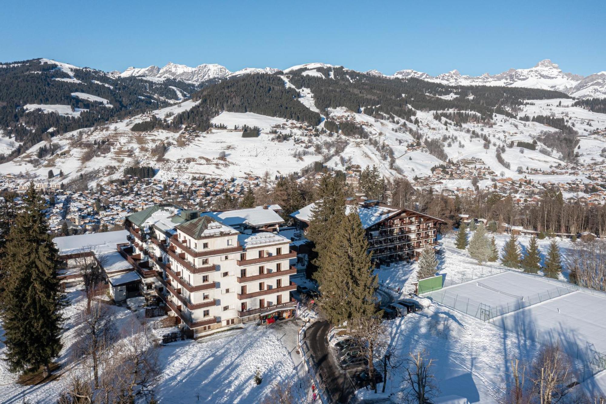 Résidence Pierre&Vacances Le Mont d'Arbois Megève Exterior foto
